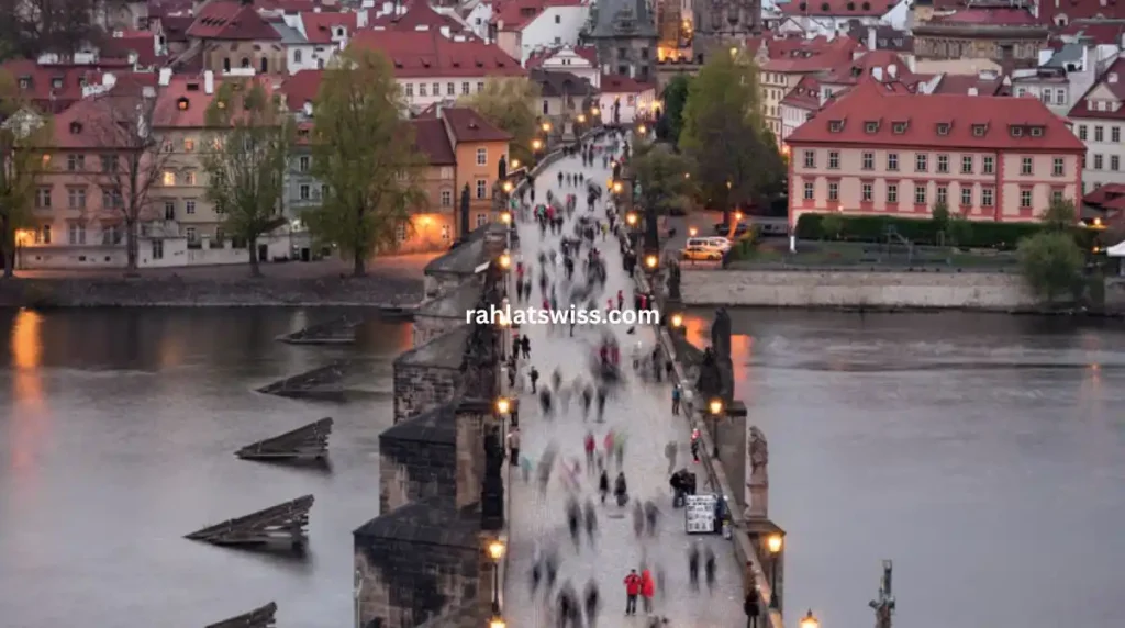 المسافة من فيينا الى براغ